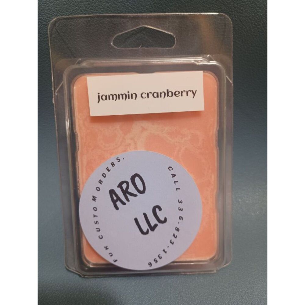 "Jammin Cranberry" Scented Wax Melts Breakaway Tarts-Fragrance Wax Product